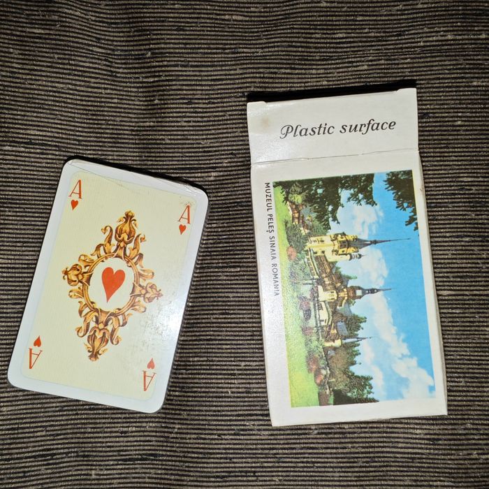 Cărți De Joc Din Perioada Comunistă SIGILAT