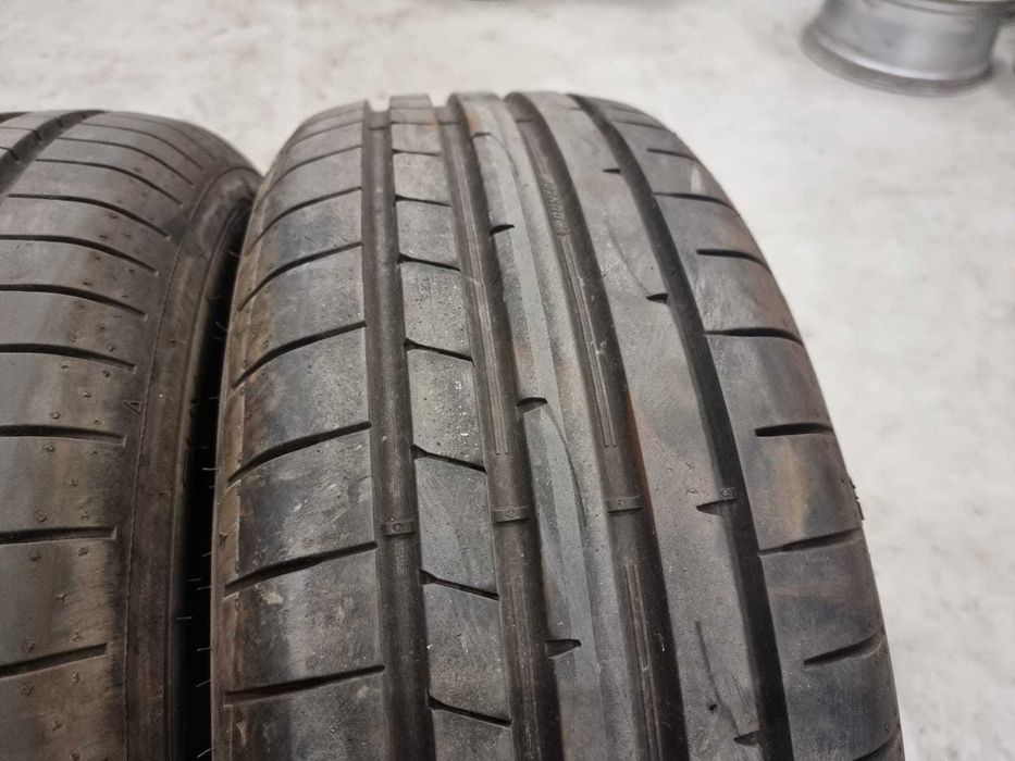 2 Anvelope VARA 215.55.18 "Dunlop" dot [2021] ; ca NOI