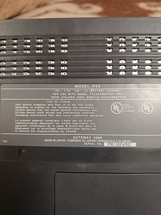 Laptop gateway 2000 solo