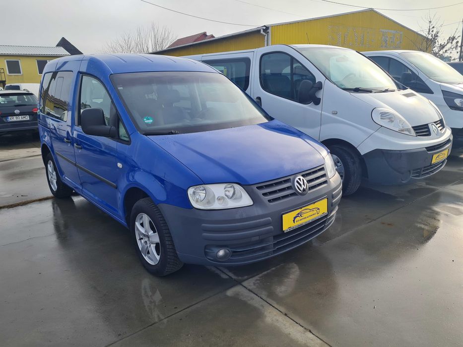 Vw Caddy 1.9 TDI an 2006 5 locuri A/C cash sau rate