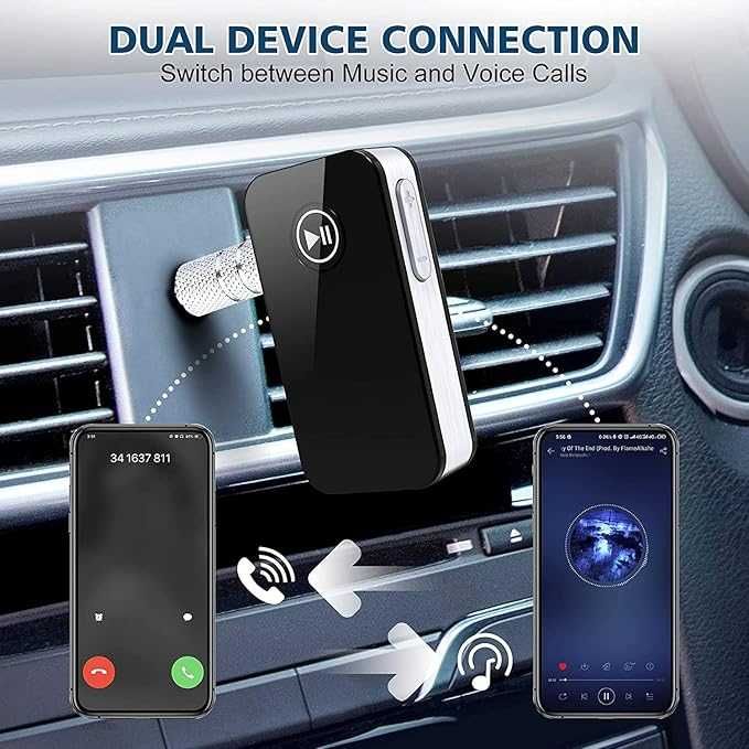 Bluetooth ресивер , аудио адаптер, разговори без ръце ELECTRIC GIANT