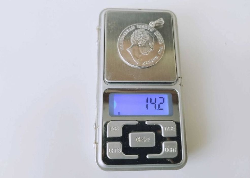 Veche moneda pandantiv, Bavaria ½ taler, 1808