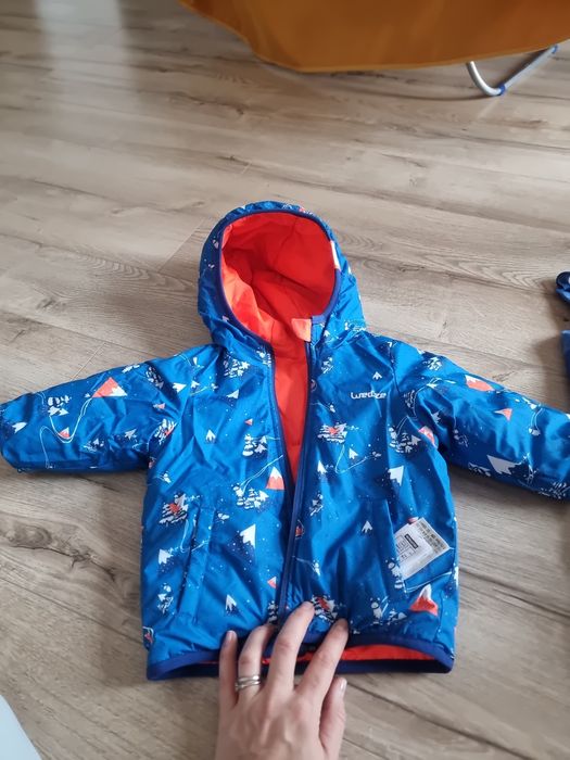 Set iarna/ salopeta si geaca dechtlon 12 luni