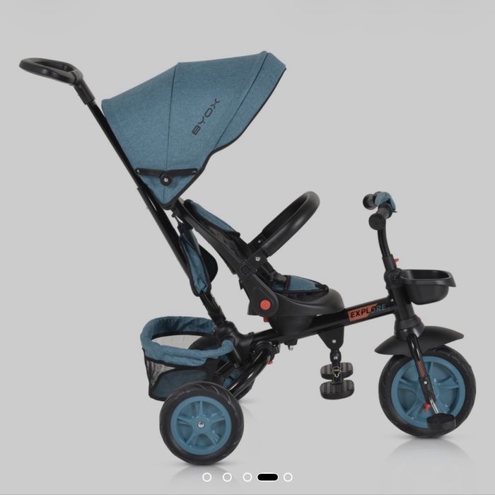 Сгъваема триколка Byox с родителски контрол