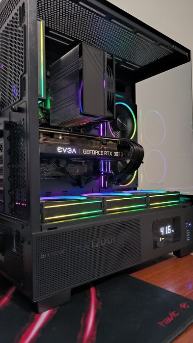 PC Gaming Ryzen 5 7500F/RTX 3070/16GB RAM/2TB SSD/1200W 80+ Platinum