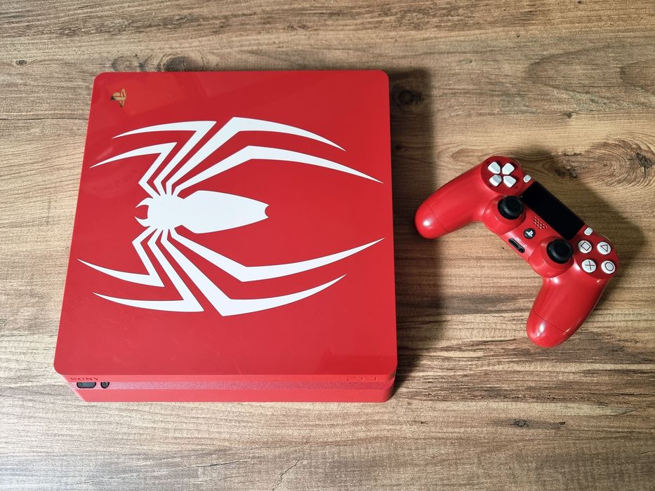 Playstation 4 Slim Spider-man Edition 1000gb с 6 месеца Гаранция