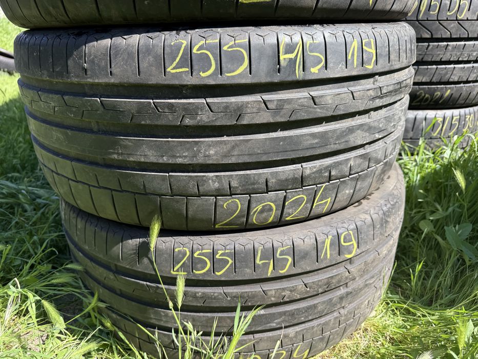 255/45/19” Set 4 buc Continental dot 2024.anv Vară. Impecabile.