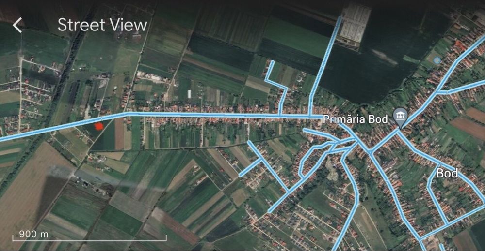 ocazie Bod str.Garii . Bod sat Garii . Asfalt