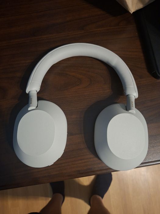 Casti Over the Ear Sony WH-1000XM5S, Wireless, Bluetooth, Noise cancelling, Autonomie 30h, Microfon
