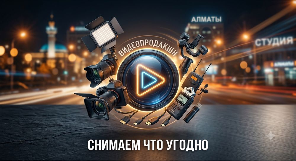 Услуги видеосъемки не дорого под ключ