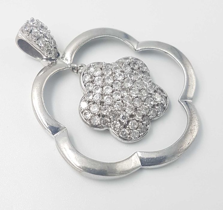 Superb pandantiv vintage din argint designer Norvegia