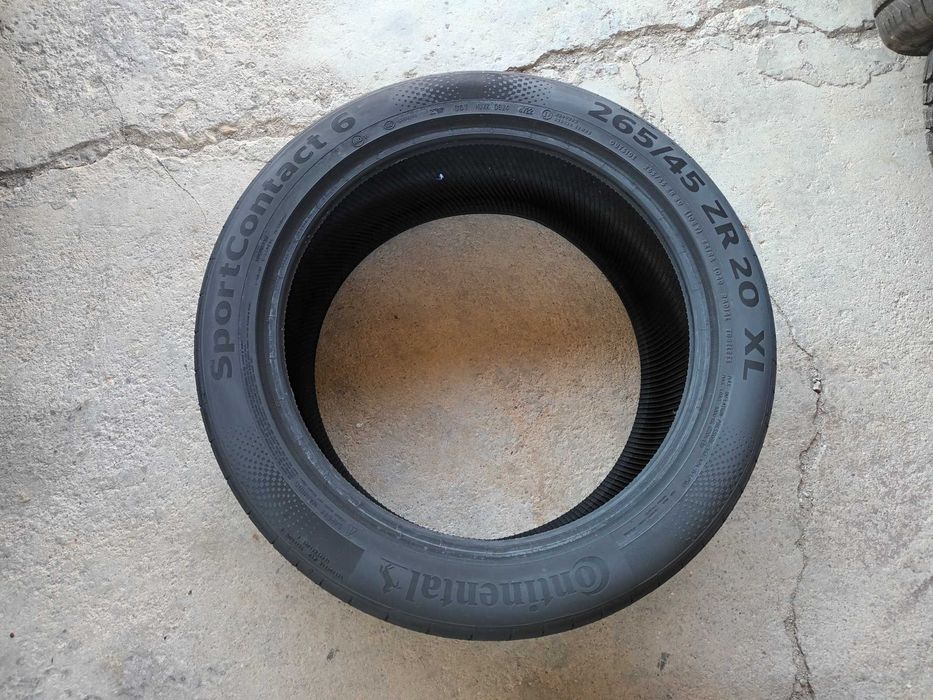 2 Нови летни гуми 265/45R20 Continental SportContact 6 108Y ZR XL MO1