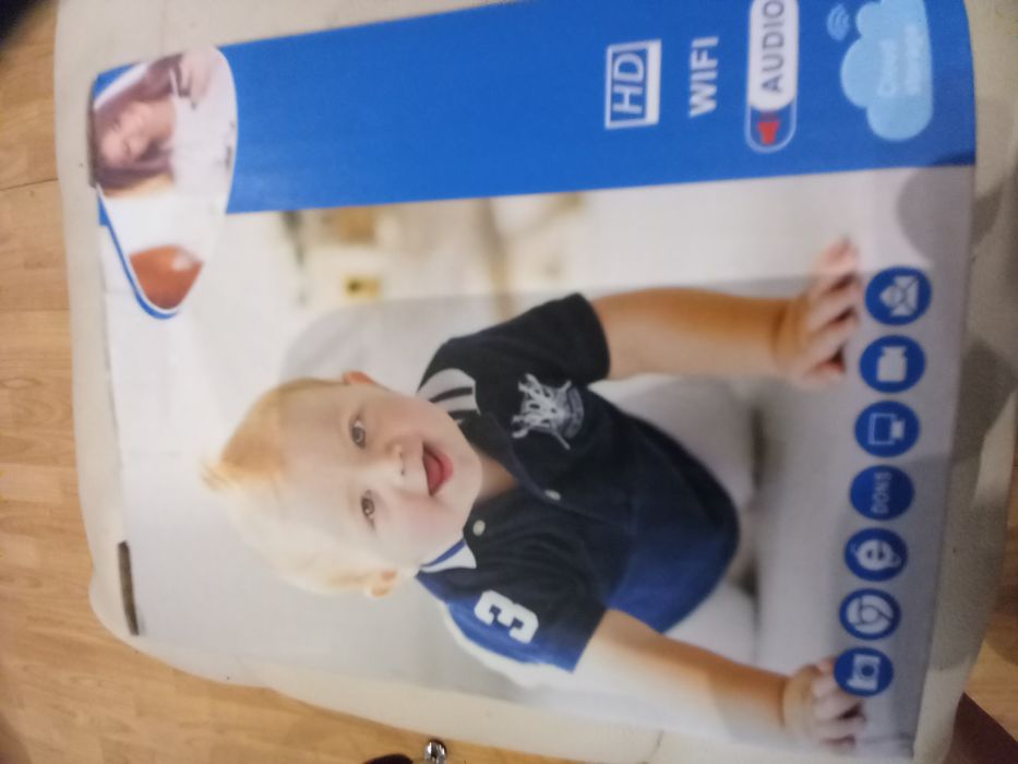 Бейби камера с wi-fi 360 градуса с звук на телефона