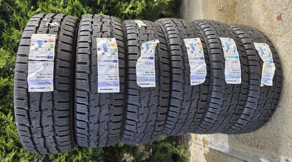 Anvelope 195 70R 15C Michelin Agilis Alpin PRODUS NOU FRANȚA 19570R15C