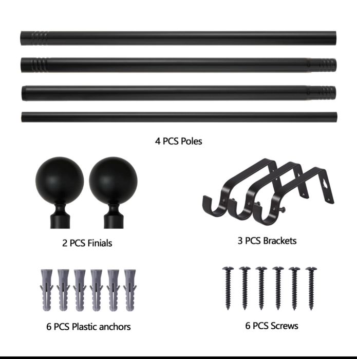 Метален корниз.,