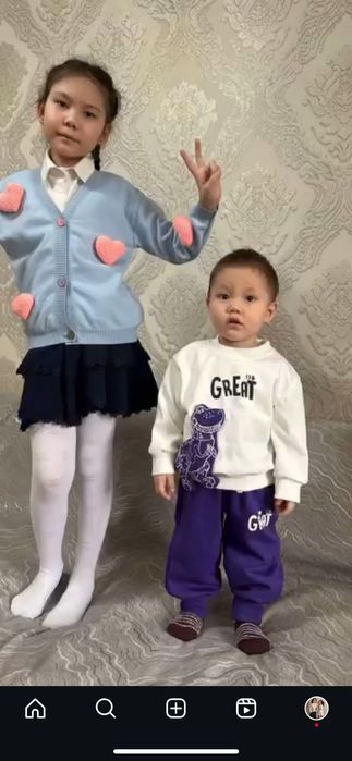 Детские одежды разных возростов