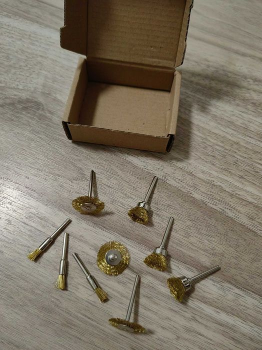 Set 9 freze metalice culoare aurie