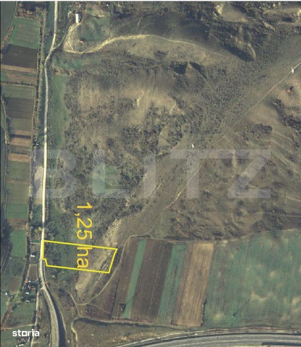 Teren extravilan 12550 mp, Stejeris, com Moldovenesti