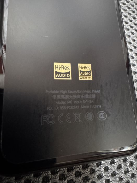 Player Portabil Hi-Res Fiio M6, bluetooth aptX HD, LDAC, WiFi