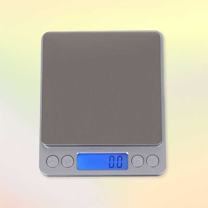 Кухненска везна 2 кг Ruhhy с LCD дисплей и 2 купи