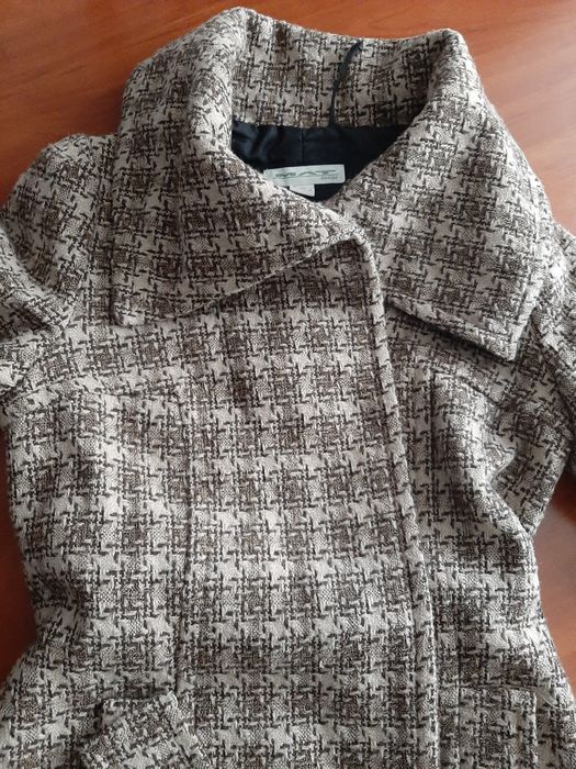 Palton din lână Mat Design