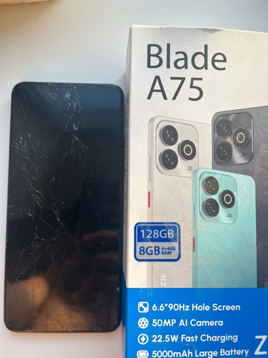 Продам экран сломан ZTE