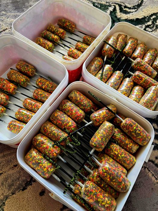 Monturi Bag PVA Leadcore Si Mix,Bag-uri Pescuit Premium,Long Cast,Plum