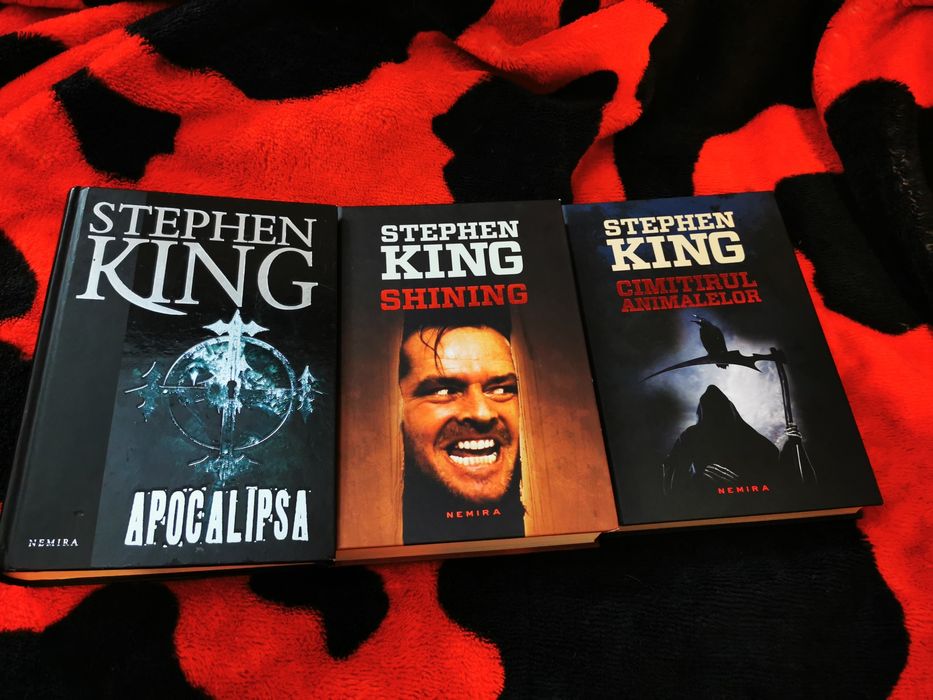 Stephen King Shining, Cimitirul Animalelor set carti cartonate, ediție cartonată