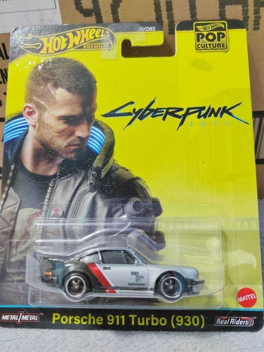 Porsche 911 Turbo (930) Cyberpunk , hot wheels premium , Pop