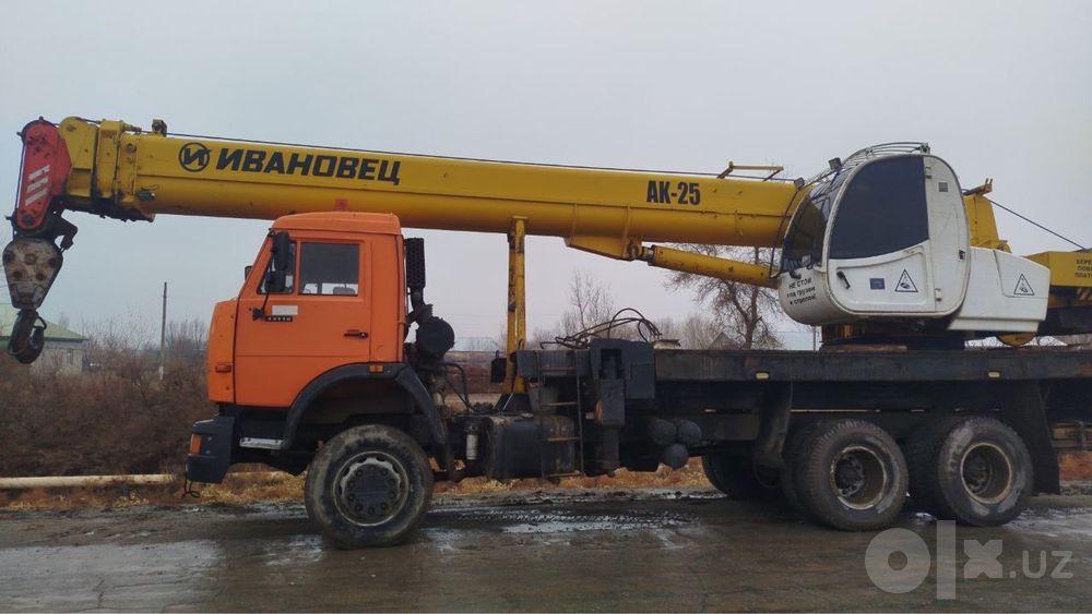 Камаз 25 тонн 31 мертлик автокран