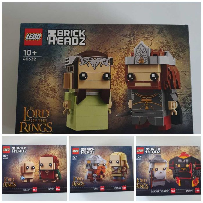 Lego The Lord of the Rings (40630,40631,40632,40751] - цяла колекция