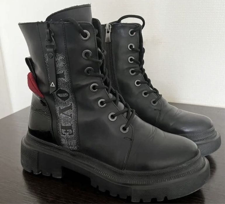 Ботинки зимние натуралка