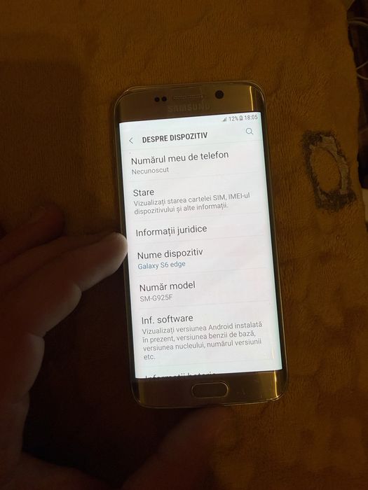 Vand Samsung S6 edge