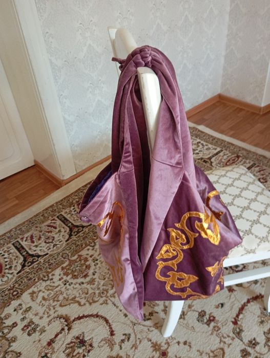 Продам қоржын велюровый