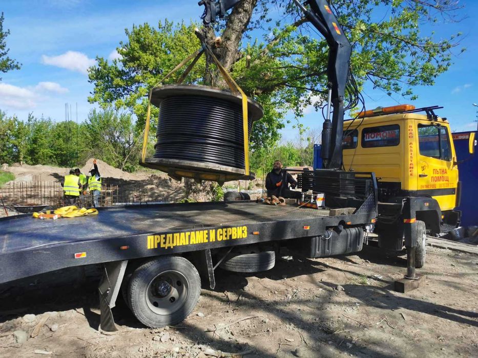 Пътна помощ с кран гр. Плевен