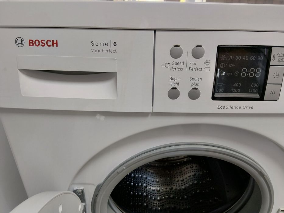 Комплект пералня и сушилня с термопомпа Бош Bosch Serie 6  8кг с 2 години гаранция!