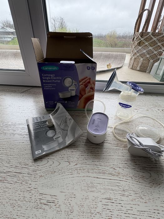 Pompa de san electrica compacta Lansinoh