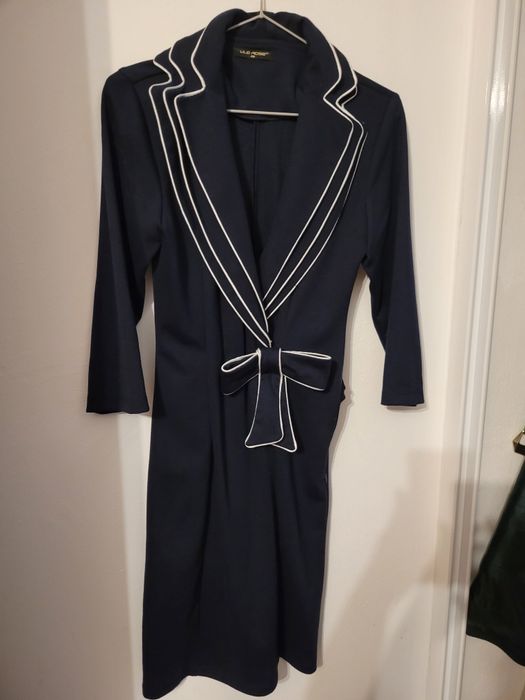 Rochie elegantă bleumarin mărimea 40