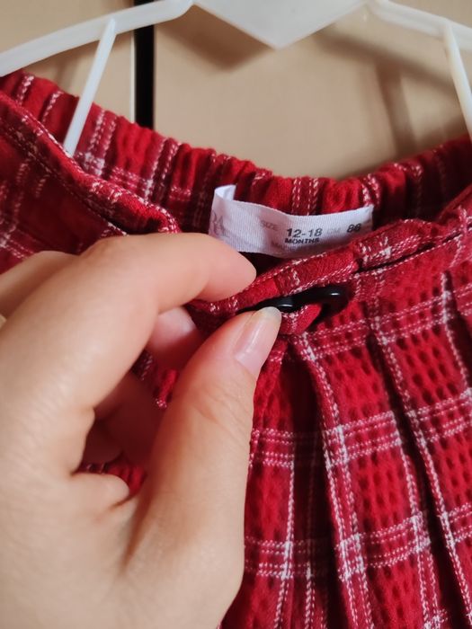 Fusta Zara roșu 86cm