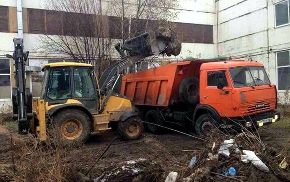 Разборка вывоз мусора