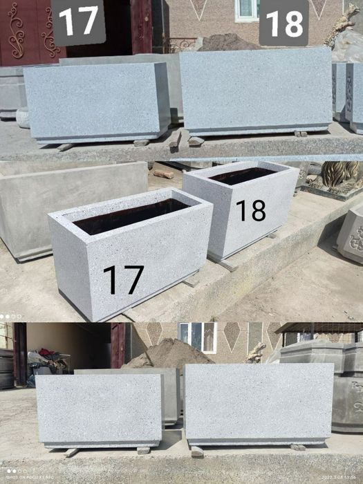 Гул тувак, вазон, кашпо, горшки из бетона