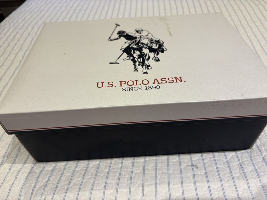 Боти от естествена кожа US POLO ASSN