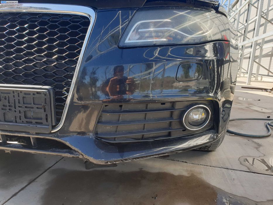 Bara Spoiler Fata Completa cu Grila si Spalatoare Audi A4 B8 NFL Non Facelift 2008 - 2012 Culoare LZ9Y [K7357]