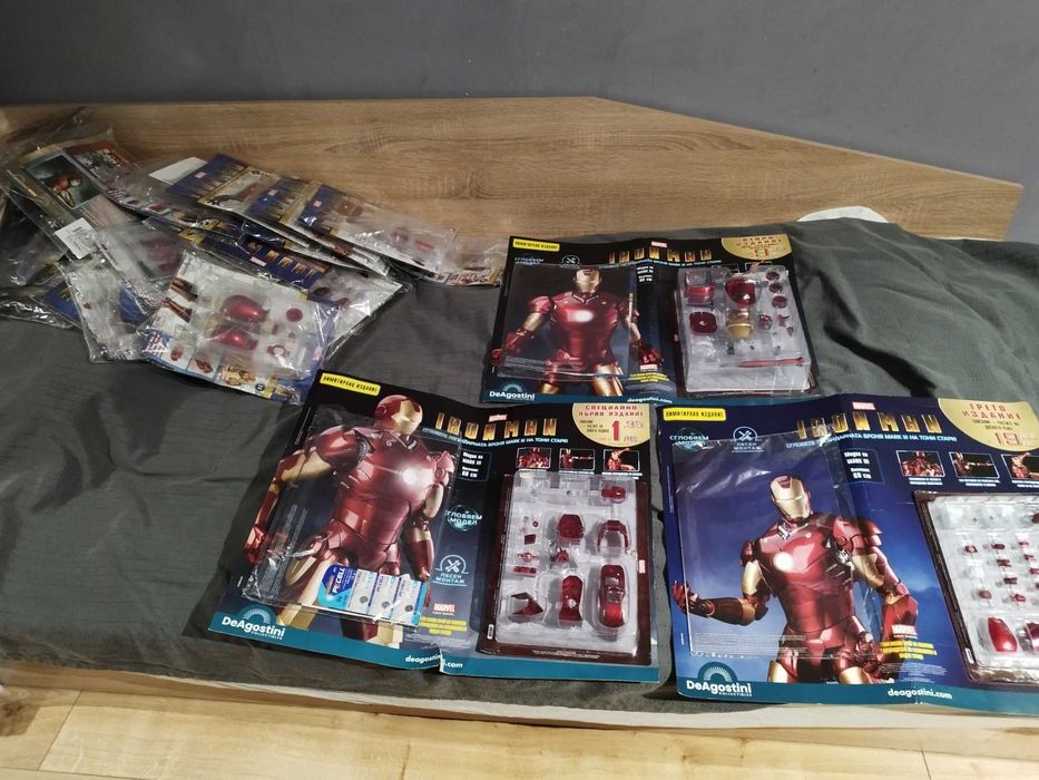 Деагостини Железния човек (лимитирана серия) брой 1 до 34(без 23)Нови!