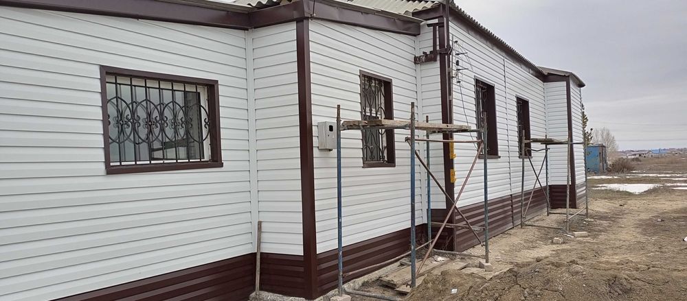 Монтаж сайдинга , металлосайдинга