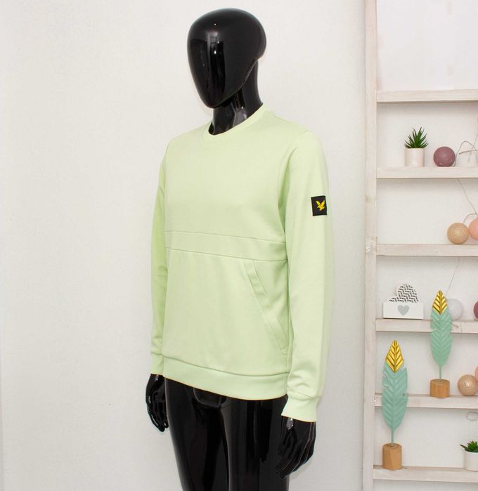 Lyle & Scott мъжки пуловер с кръгло деколте памук суичър М
