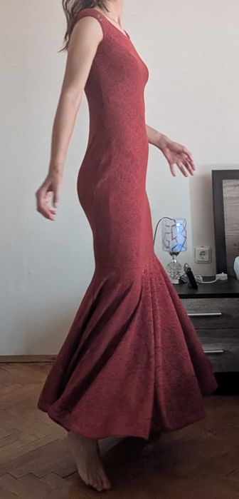 Официална рокля в (керемидено) червено bote, p-p S