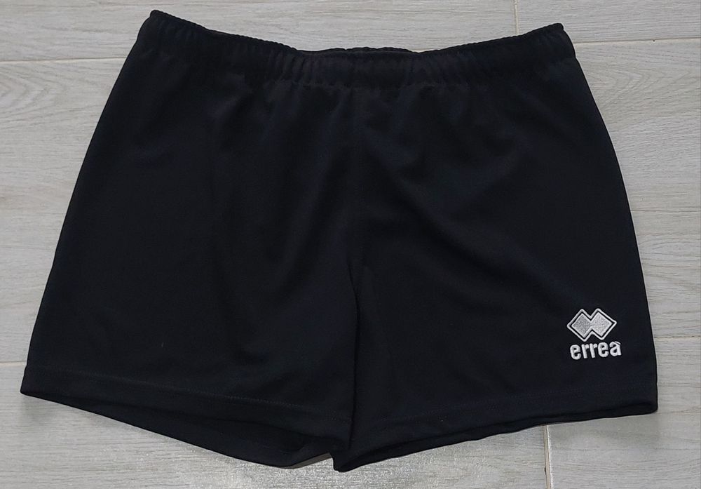 Șort Sport Negru Errea Mărimea XL- Ideal Sală/Fotbal/Alergare