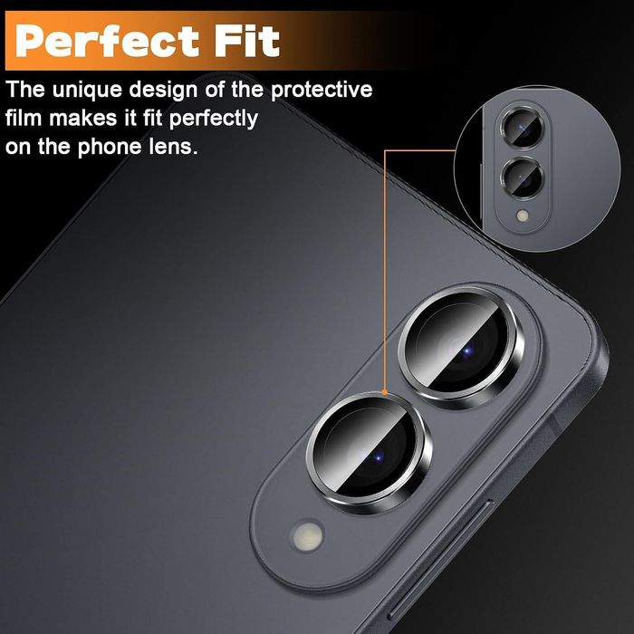 Стъклен Протектор за Камера Тип Рингове за Samsung Galaxy S25 EDGE