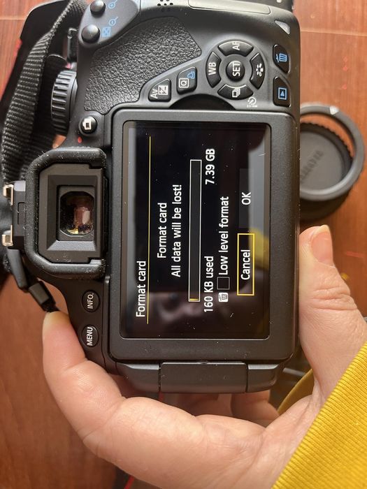 Canon eos 650d / фото апарат